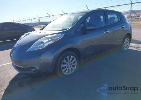 2017 Nissan Leaf S из США, поврежденный, VIN 1N4BZ0CP6HC311522